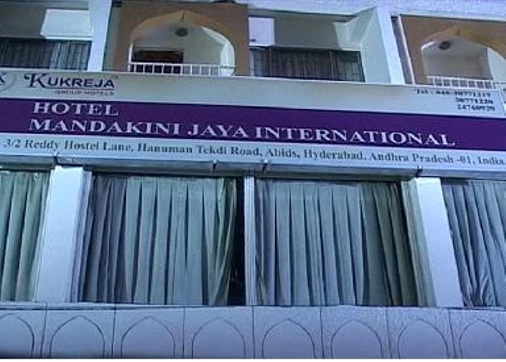 Hotel Mandakini Jaya International Hyderabad Esterno foto